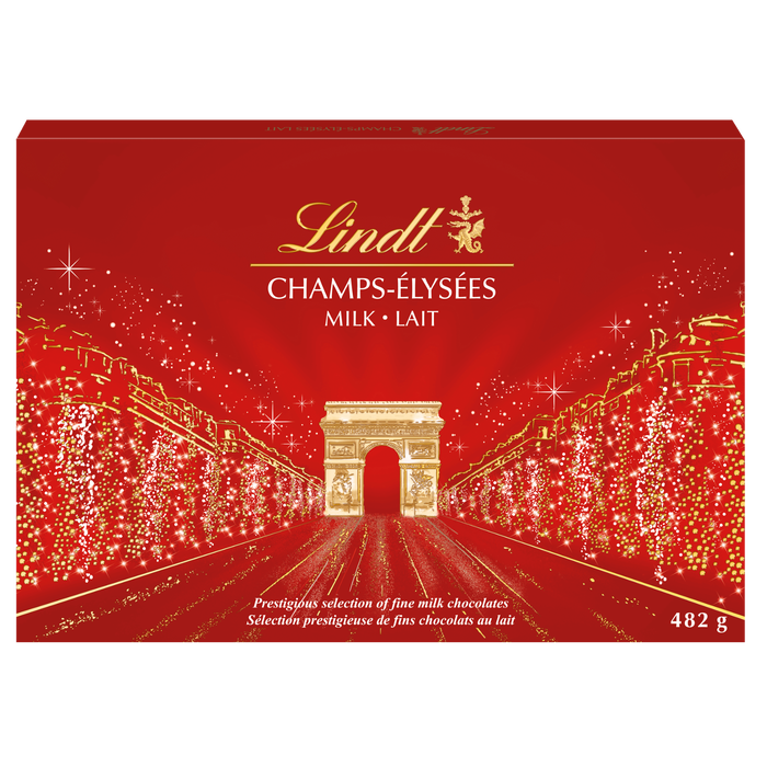 Lindt Champs-Élysées Milk Chocolate Box, 482G