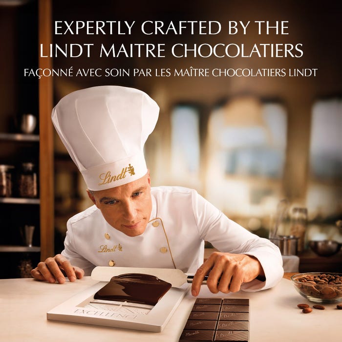 Lindt EXCELLENCE 70% Cacao Dark Chocolate Bar, 100g