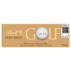 Lindt Milk Chocolate Golf Balls, 3-Pack, 110g