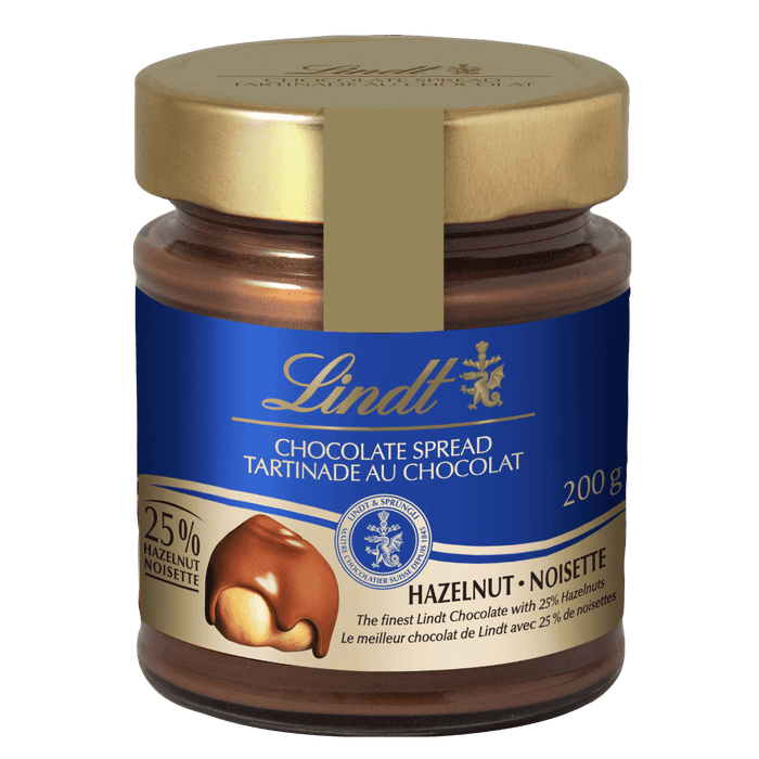 Lindt Hazelnut Milk Chocolate Spread, 200g