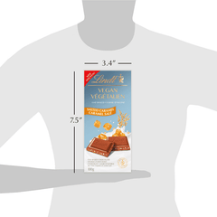 Lindt Vegan Salted Caramel Chocolate Bar, 100g